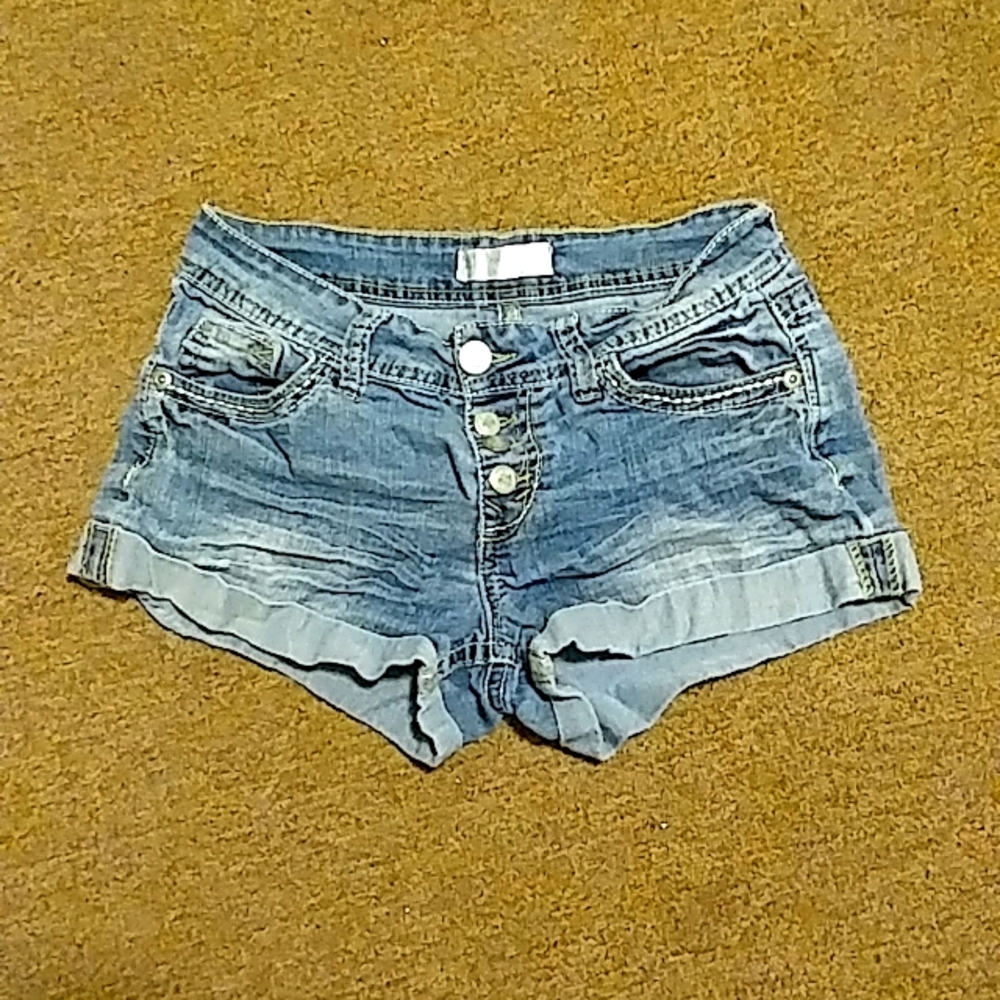 Button Up Shorts